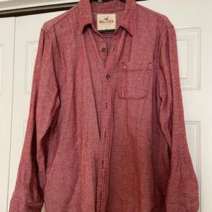 Hollister men’s flannel sweater size xl